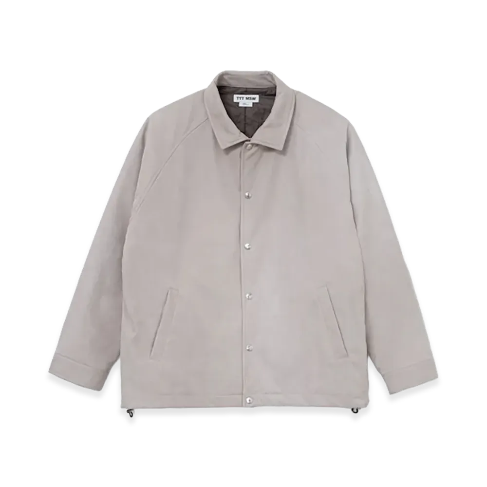 TTTMSW Suede shirt jacket "Light Grey"