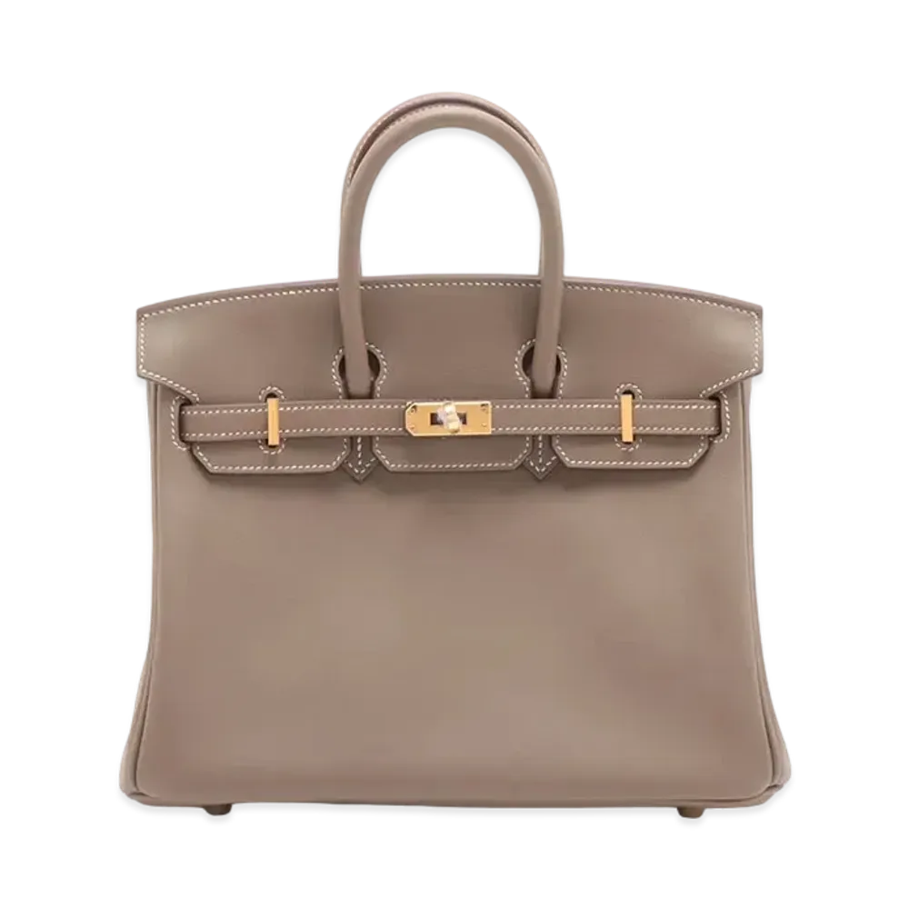 Hermes Birkin Swift "Etoupe/Gold"