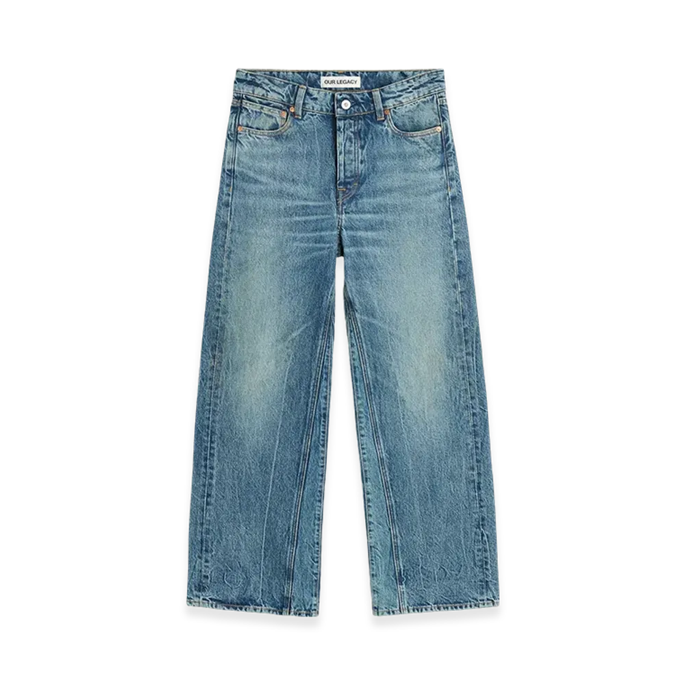 OUR LEGACY Women's Treble Cut "Deadline Wash"