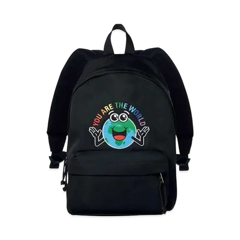 BALENCIAGA YOU ARE THE WORLD Explorer Backpack "Black"