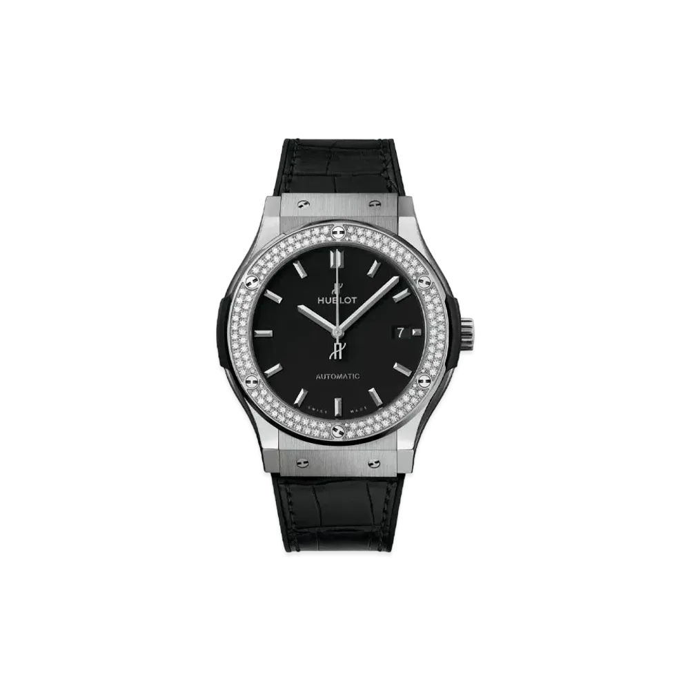 HUBLOT Classic Fusion Titanium Diamonds 42mm