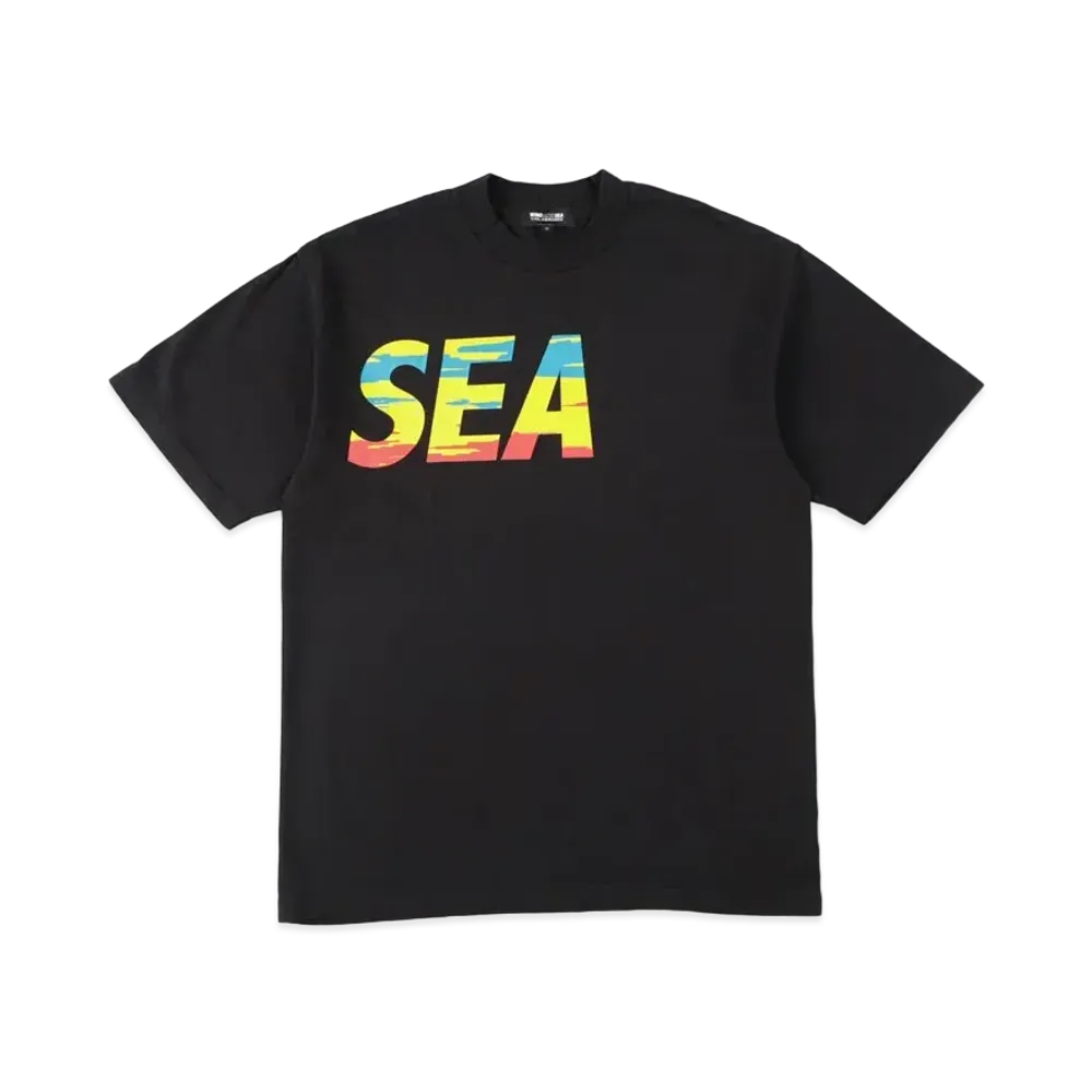WIND AND SEA x VIOLA&ROSES (TROPICAL-FLOWER) T-Shirt "Black"