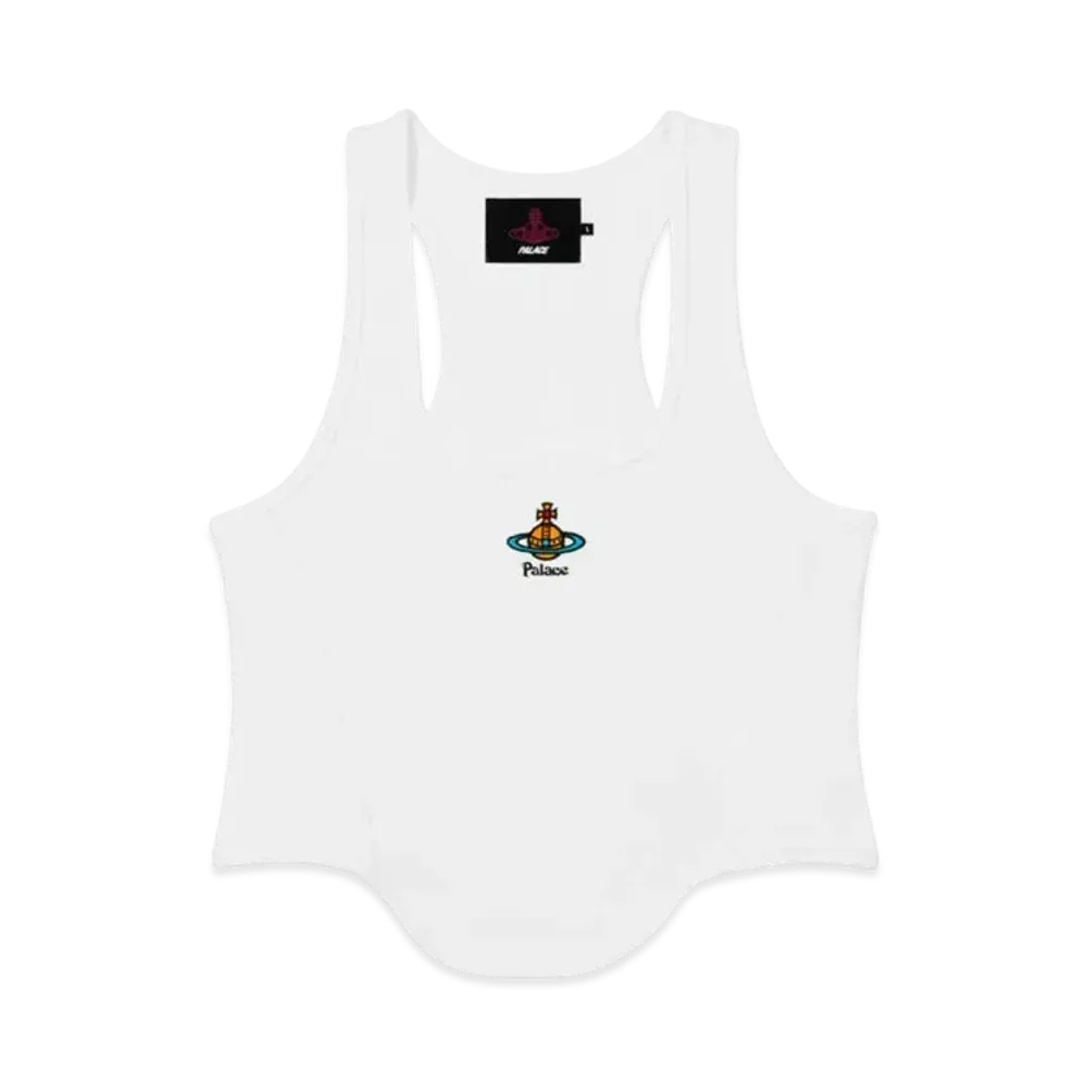 PALACE x Vivienne Westwood Corset Rib Vest "White"