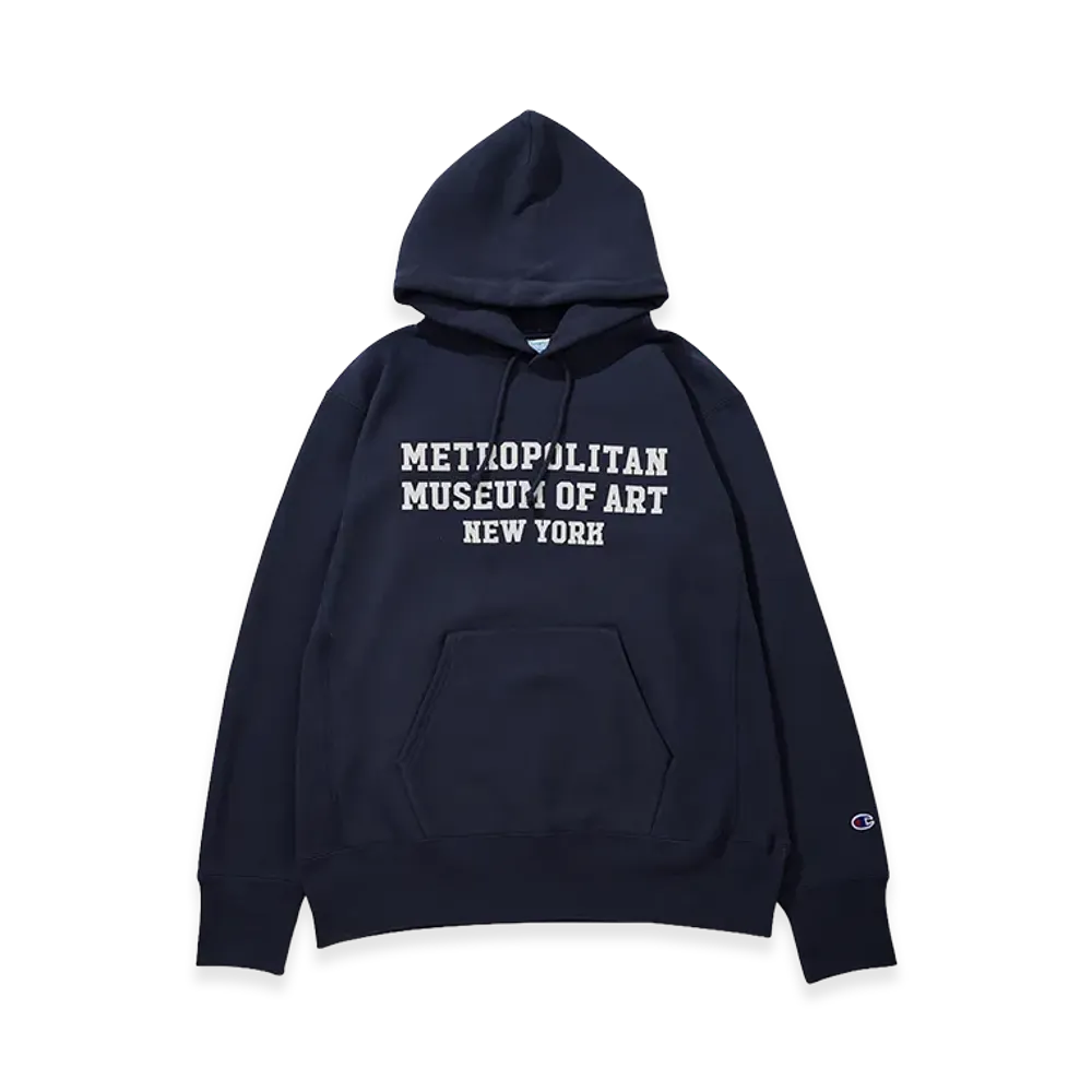 V.A. x The Metropolitan Museum of Art x Champion Sweat Hoodie "Navy"