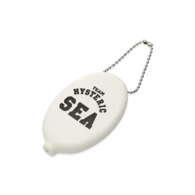 WIND AND SEA x HYSTERIC GLAMOUR Rubber Coin Case "White"