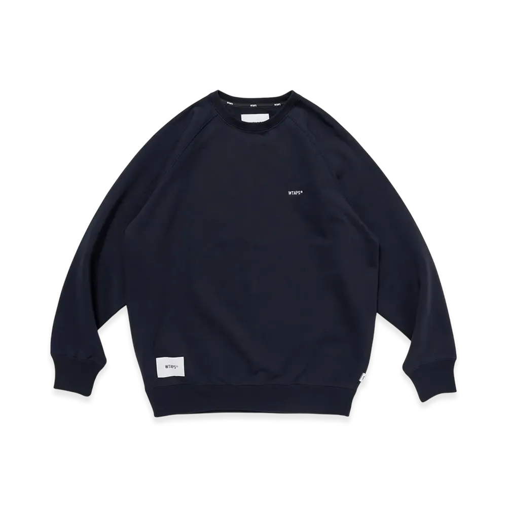 WTAPS SIGN-RGYD / Sweater / Cotton "Navy"
