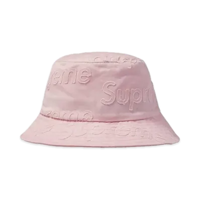 Supreme Lasered Twill Crusher "Pink"
