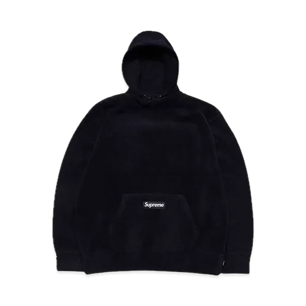 Supreme Polartec Hooded Sweatshirt "Navy"