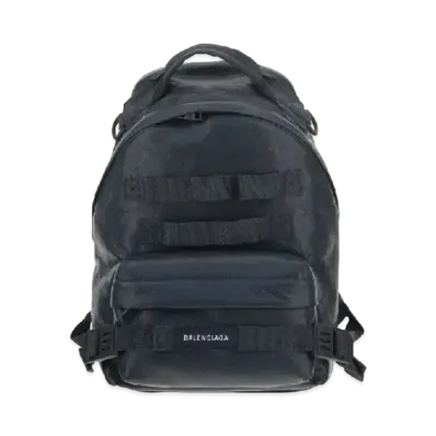 BALENCIAGA Lambskin Backpack "Black"