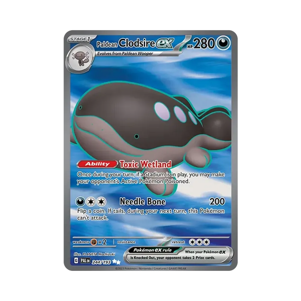 パルデア ドオーex UR [PAL EN 244/193]【英語版】(スカーレット&バイオレット「パルデアエボルブド」)