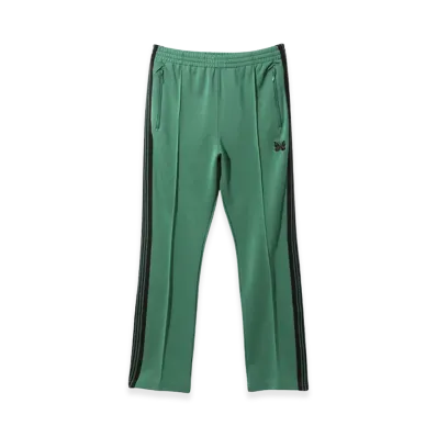 NEEDLES Narrow Track Pants Poly Smooth "Emerald"
