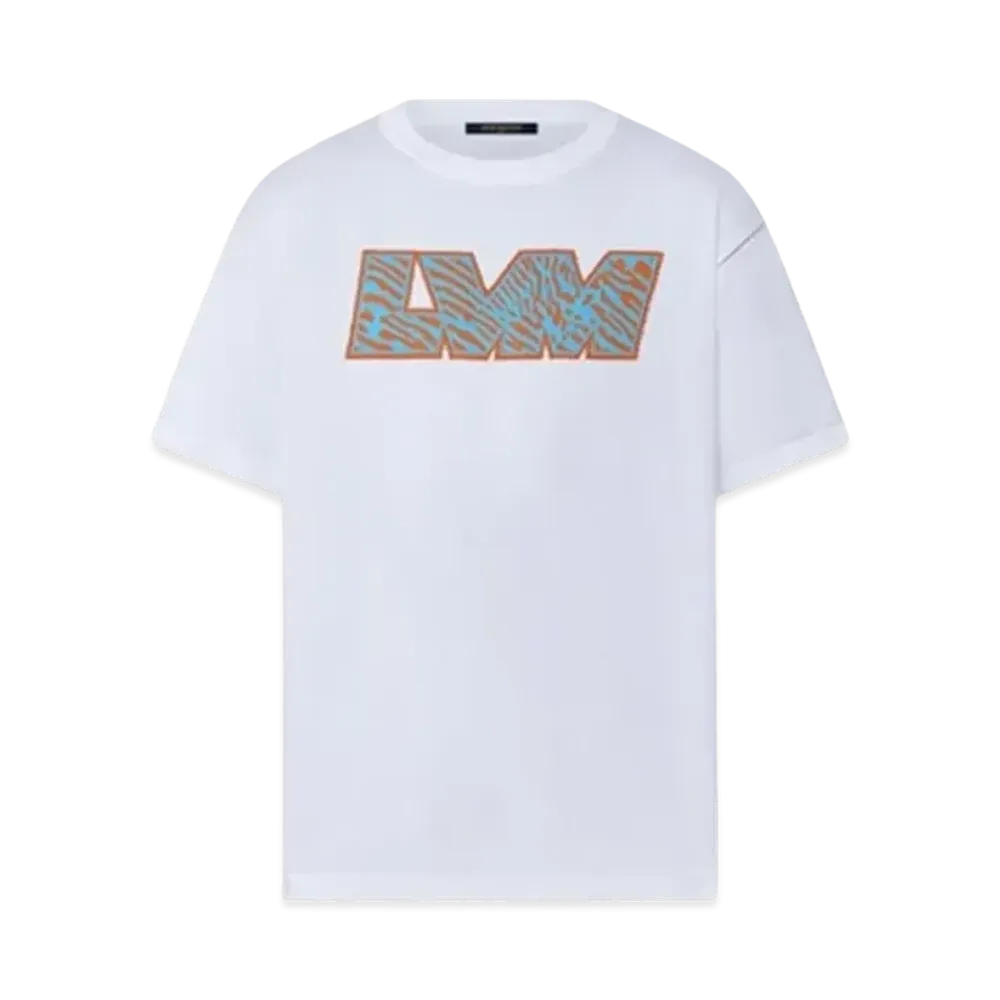 Louis Vuitton Short-Sleeved Cotton Crewneck "Blanc"