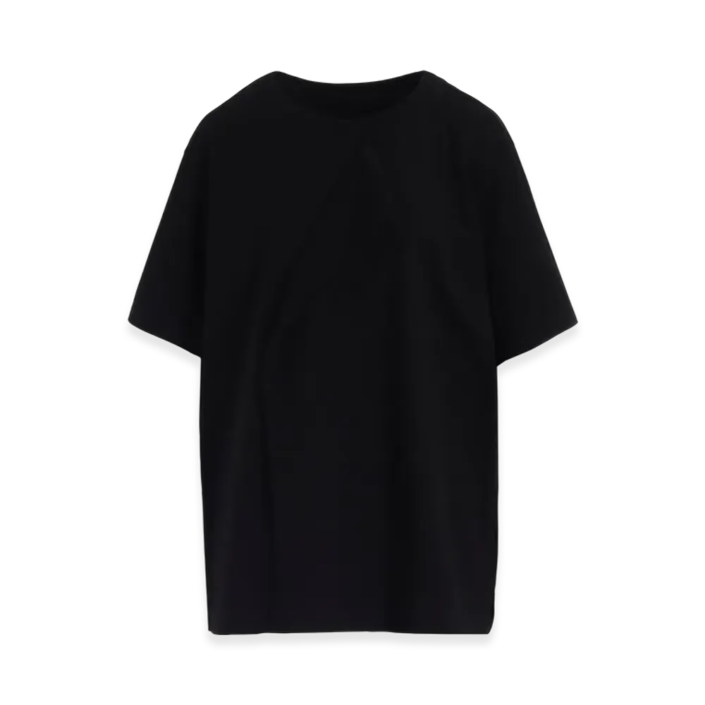 Ground Y Cotton Jersey Licking Short Sleeved T-Shirt "Black"