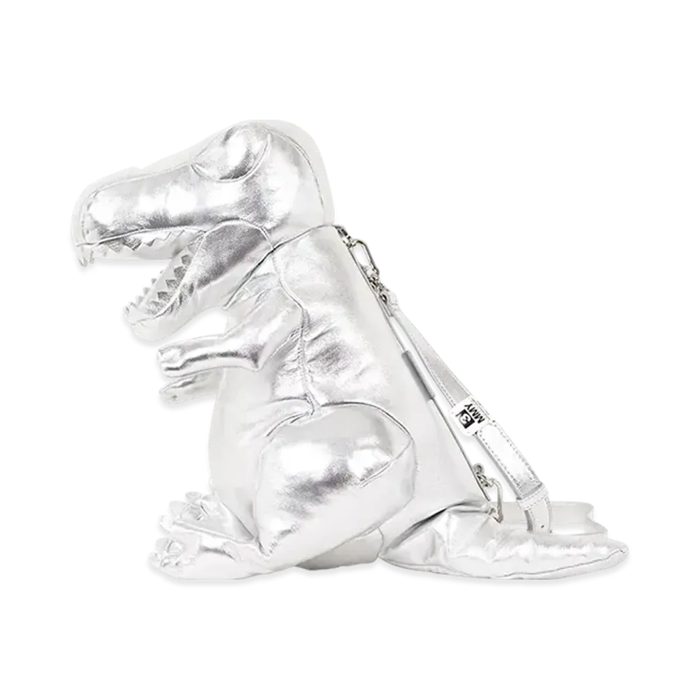 Maison MIHARA YASUHIRO "Dolls" T-REX Shoulder Bag "Silver"