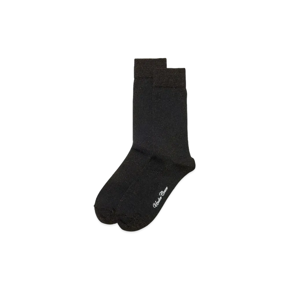 UNDERCOVER Polyester Nylon Glitter Socks "Red"