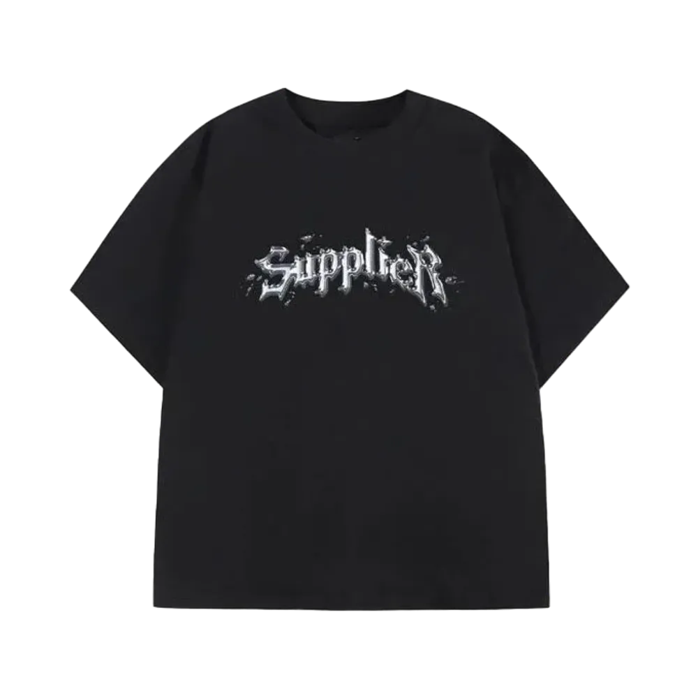 SUPPLIER Mercury Iron Logo Tee "Black"