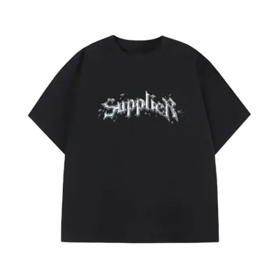 SUPPLIER Mercury Iron Logo Tee "Black"