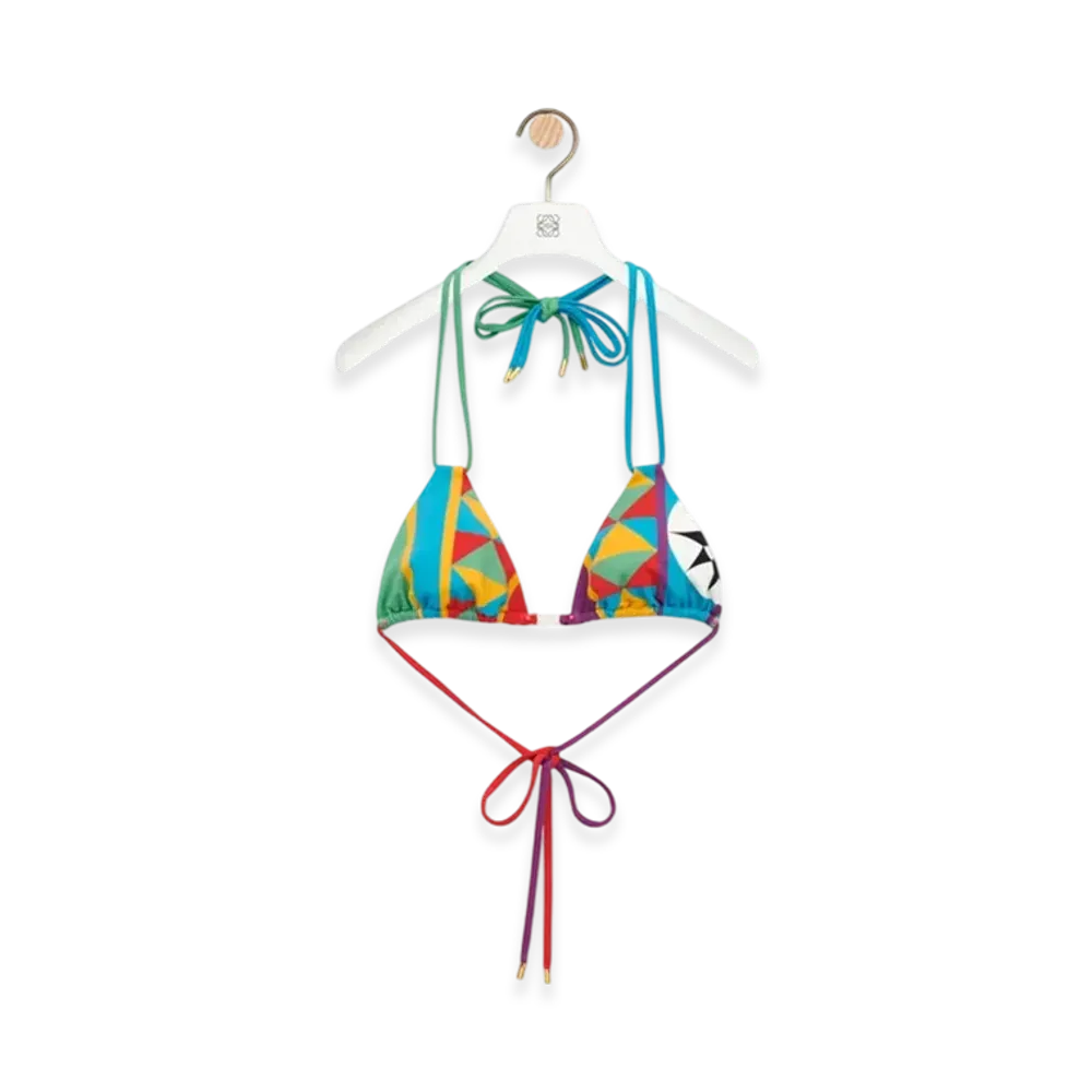 LOEWE Bikini Top "Multicolor"