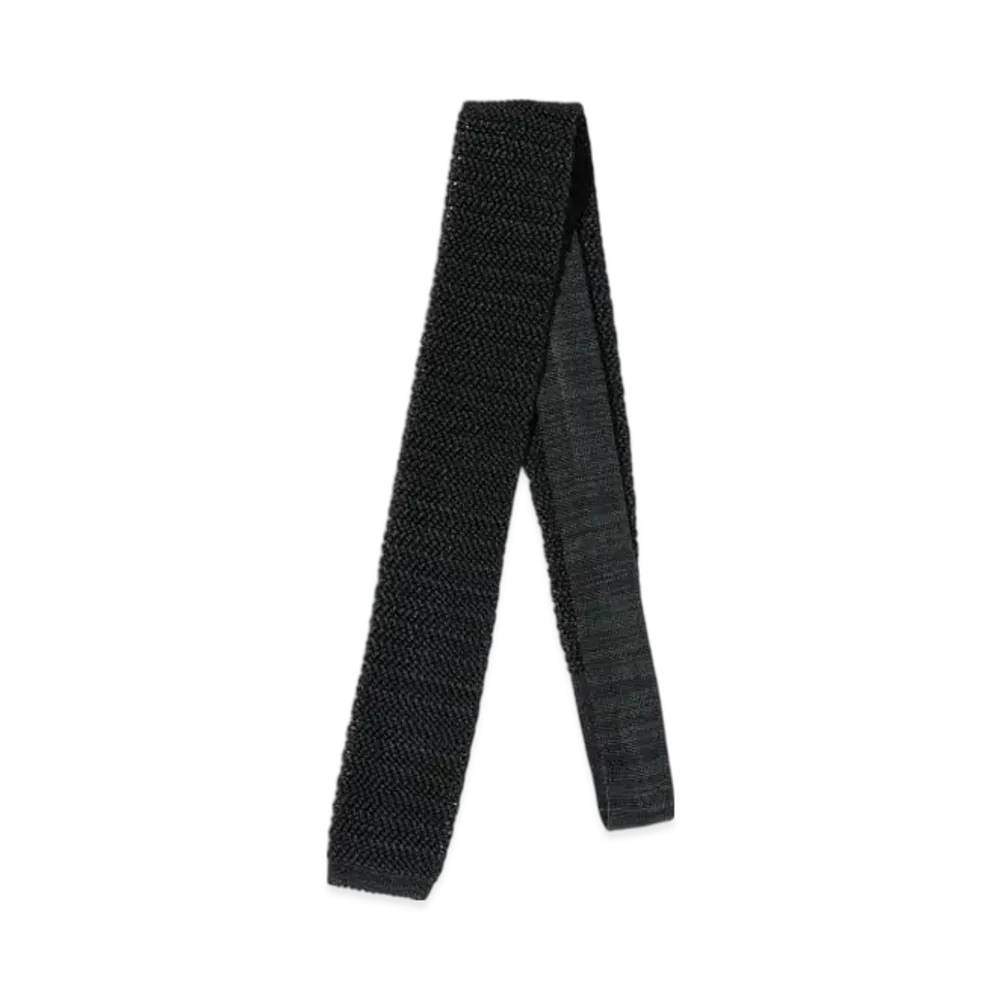 BEAMS Knit Tie Silk Grandrelle "Green"