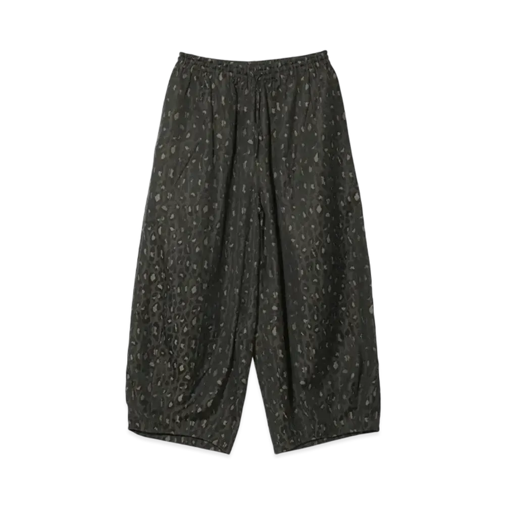 NEEDLES H.D. Pant - PE/C Jacquard Cloth "Green"