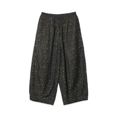 NEEDLES H.D. Pant - PE/C Jacquard Cloth "Green"