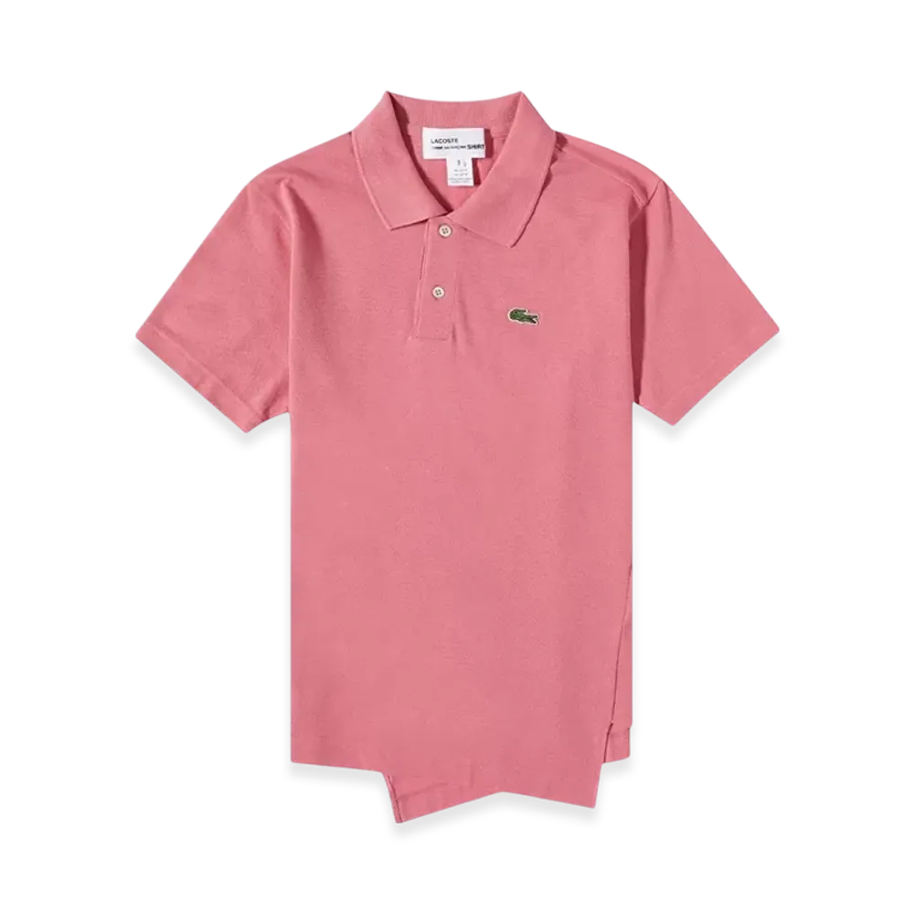 COMME des GARCONS SHIRT x LACOSTE Polo Shirt "Pink"