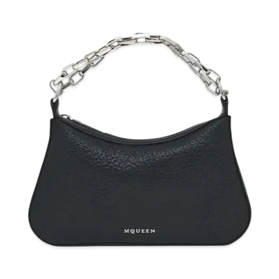 Alexander McQUEEN T-Bar Mini Pouch "Black"