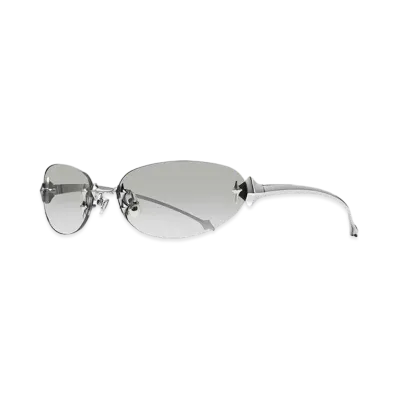 Gentle Monster Tta 02(BRG) "Silver Metal/Brown Gradient Mirror Lens"