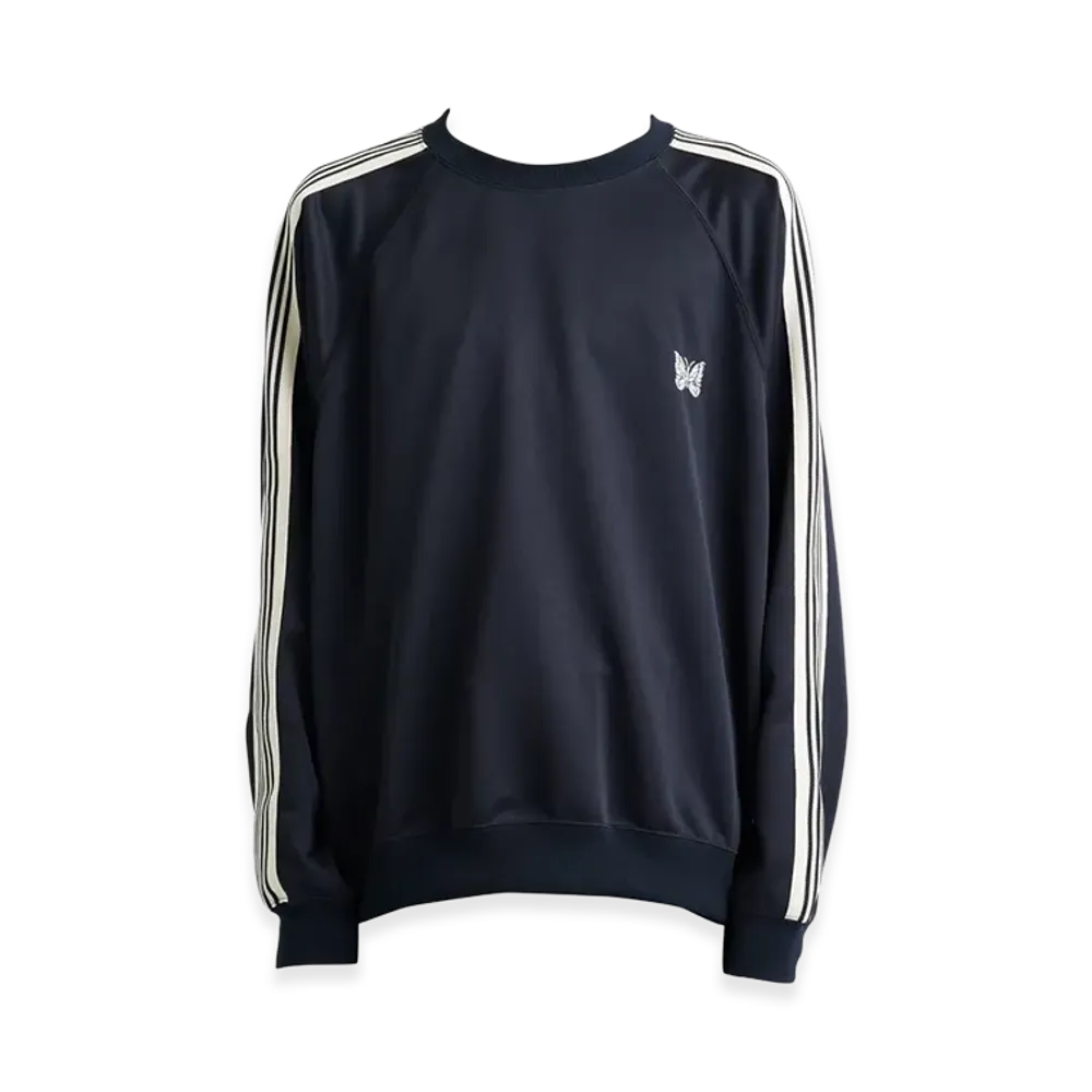 NEEDLES x Studious Track Crew Neck Shirt "Black"