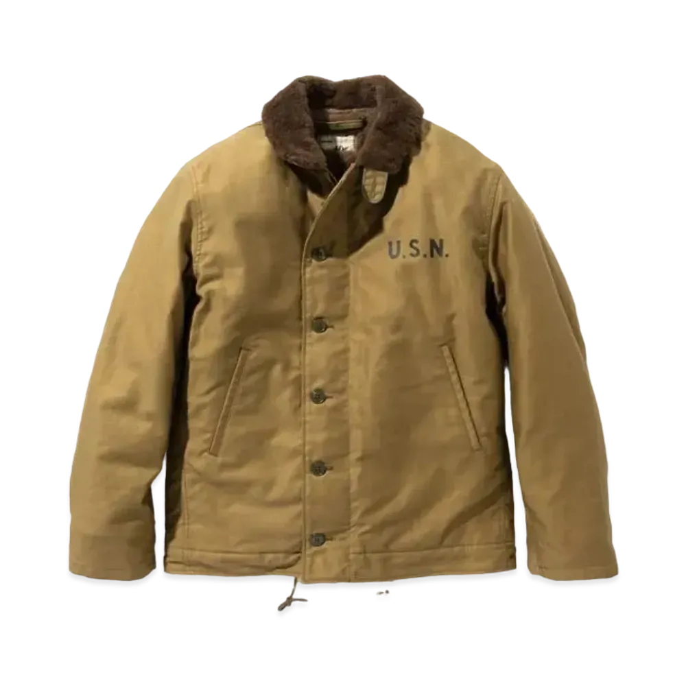 THE REAL McCOY'S N-1 Deck Jacket "Khaki"