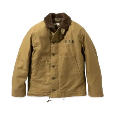 THE REAL McCOY'S N-1 Deck Jacket "Khaki"