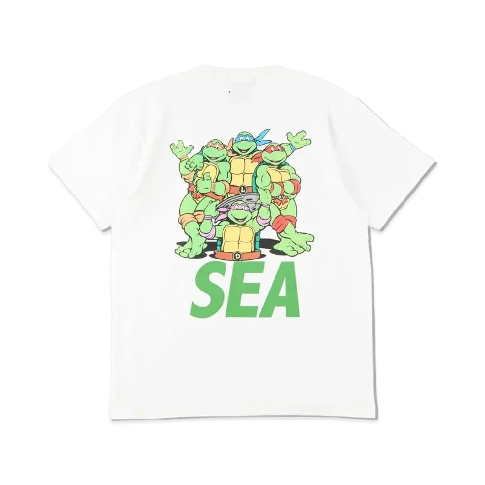 WIND AND SEA x TMNT (BEYOUTH-SEA) S/S TEE "White"
