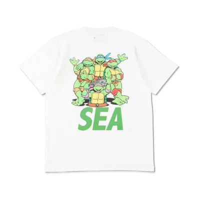 WIND AND SEA x TMNT (BEYOUTH-SEA) S/S TEE "White"