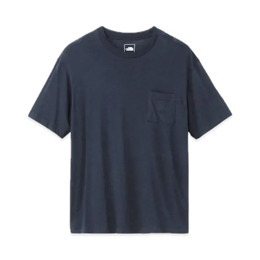 The North Face Short Sleeve Small Logo Pocket Tee "Urban Navy"