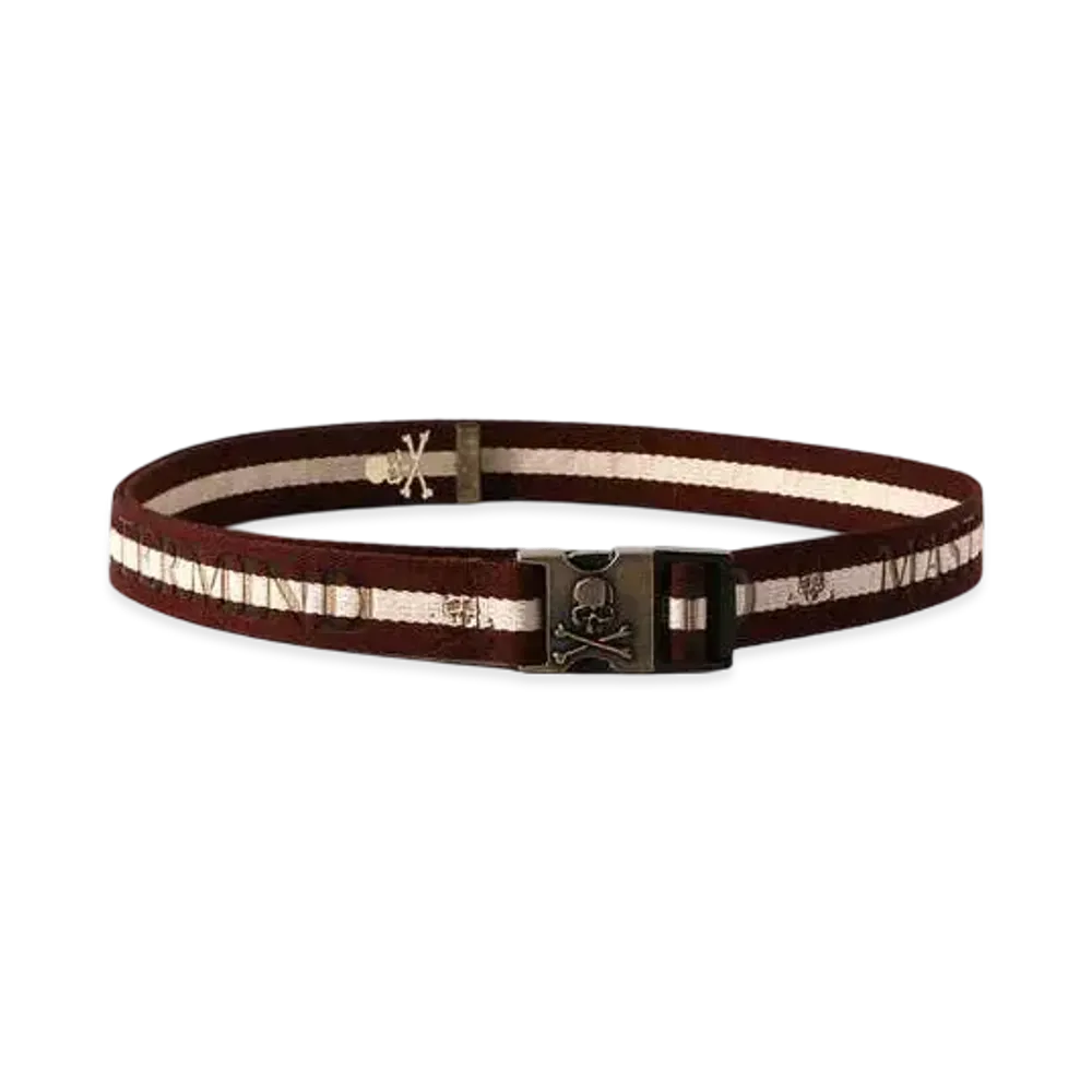 mastermind WORLD Tape Belt "Brown Sand"
