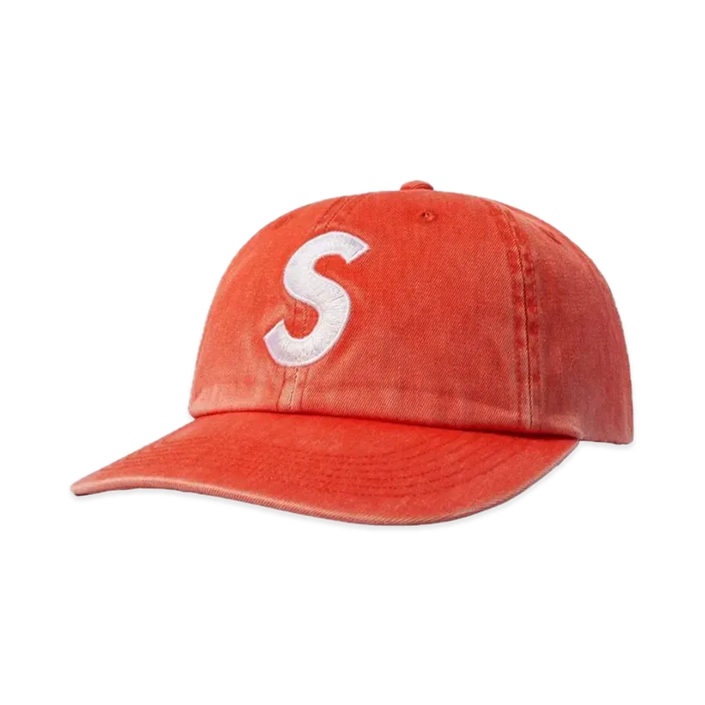 Supreme Pigment Print S Logo 6-Panel "Orange"