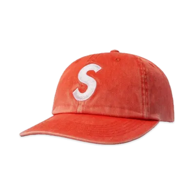 Supreme Pigment Print S Logo 6-Panel "Orange"