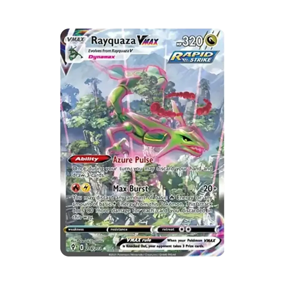 Rayquaza VMAX RR [218/203](Sword & Shield "Evolving Skies")