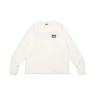 HUMAN MADE Graphic Long Sleeve T-Shirt "White"