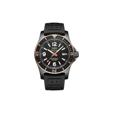 BREITLING SUPEROCEAN AUTOMATIC 46 BLACK STEEL "Black"