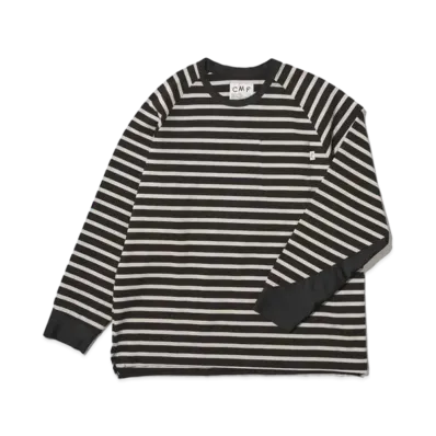 CMF OUTDOOR GARMENT Border Tee L/S -2024FW- "Black"