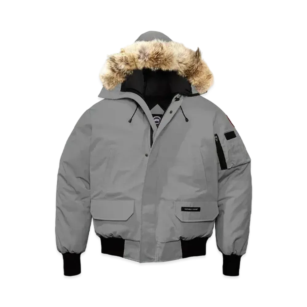 CANADA GOOSE Chilliwack Bomber Heritage Fusion Fit "Boulder Grey"