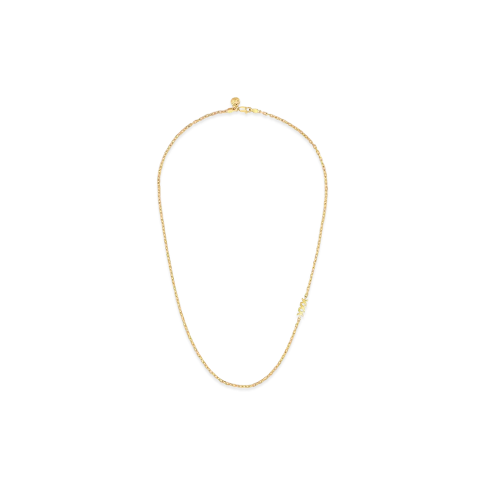 GOD SELECTION XXX x CAREERING Necklace XXX002 "Yellow"