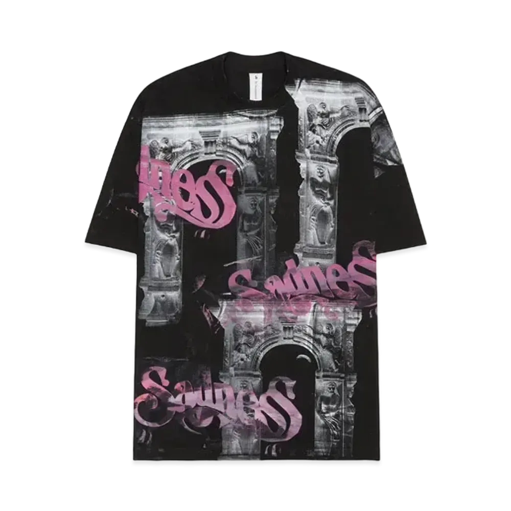 THE INCORPORATED USED SS T-SHIRT "BLACK" SIZE L