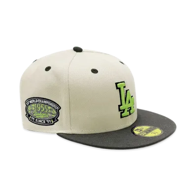 NEW ERA x THE CAP 59Fifty G-Dollar 2.0 Los Angeles Dodgers "Stone/Graphite"