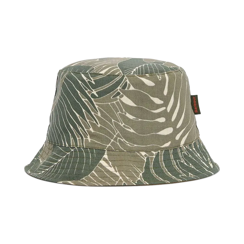 Barbour Cornwall Reversible Bucket Hat "Olive"
