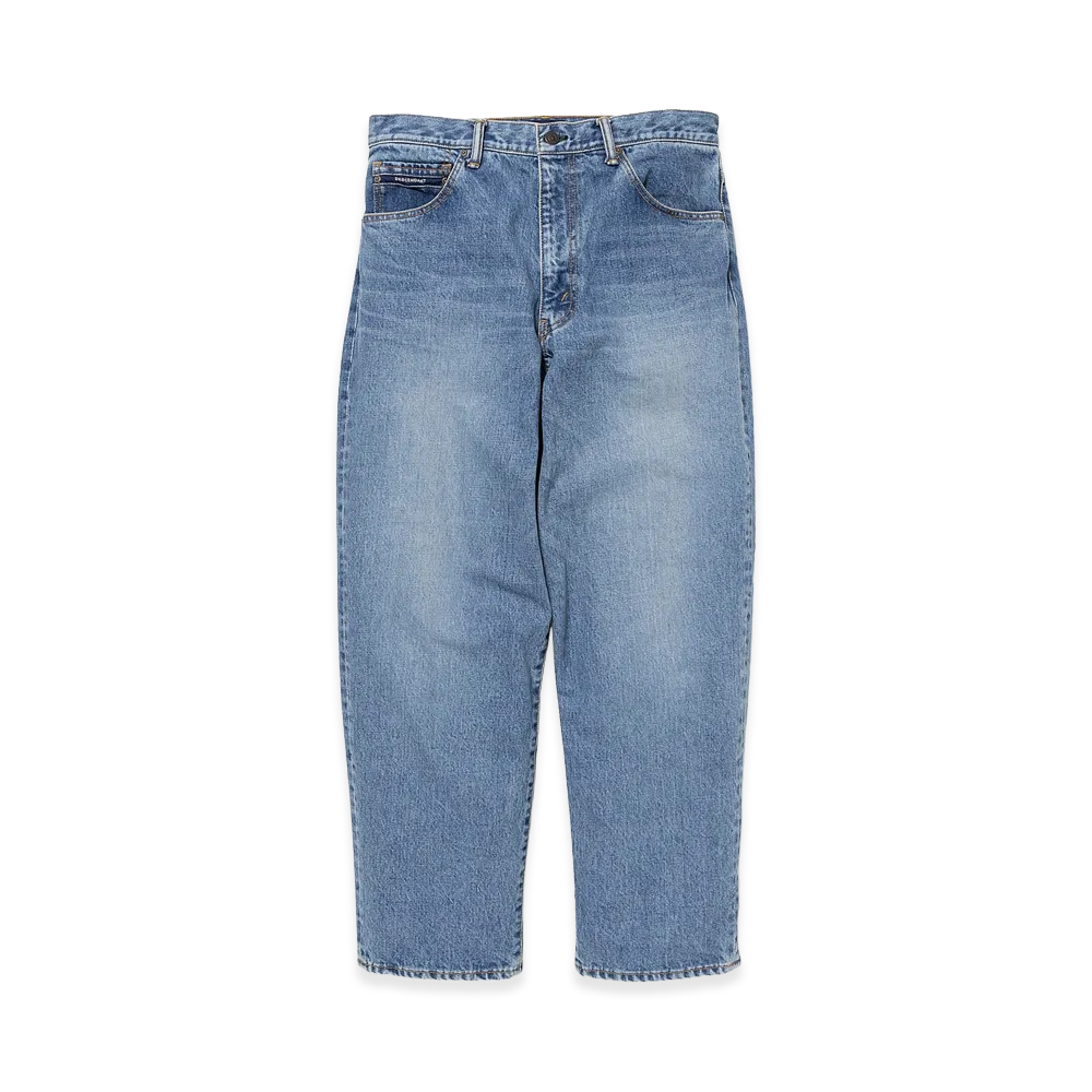 DESCENDANT 1995 Denim Trousers Baggy Hard Wash "Indigo"