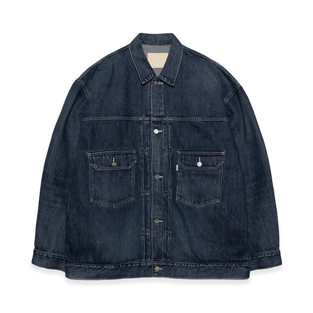 Graphpaper Selvage Denim Jacket Dark Fade "Indigo"