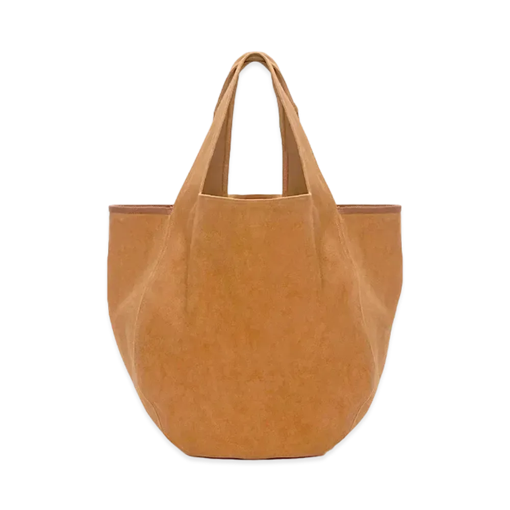 JW ANDERSON Maxi Canvas Tote Bag "Brown"