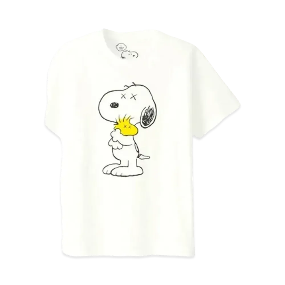 Uniqlo x KAWS x Peanuts Snoopy & Woodstock Tee "White"